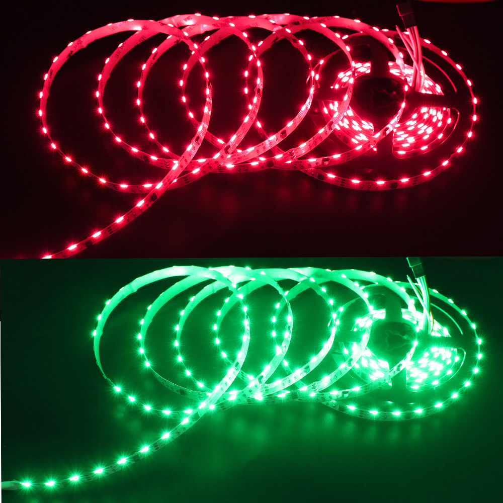UCS1903 12V Side Emitting LED Strip Lights Full Color Chasing UCS1903 12V Side Emitting LED Strip Lights Full Color Chasing